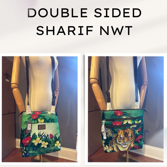 Original by Sharif Double sided crossbody bag NWT - Picture 1 of 16